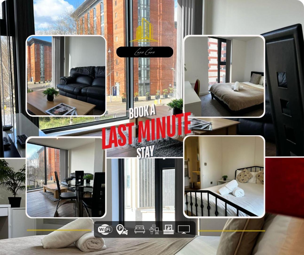 Last-Minute Specials L Book It Now L Sleeps Up To 4 L 2 Bed 2 Bath - Gym - Prime Birmingham Location L Jvt Short Lets Extérieur photo